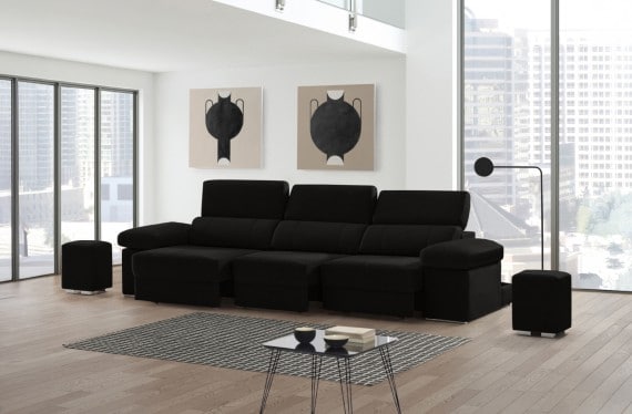 Sofá de tela Ringo Plus de StyleKomfort - principal