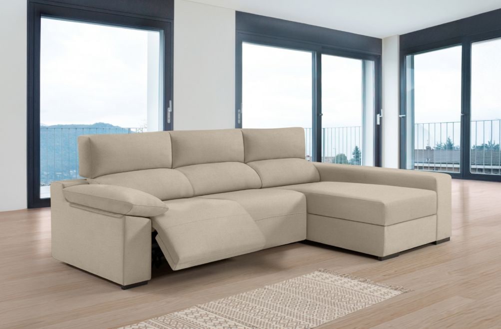 Sofá relax de tela Cuzco de HOME - principal