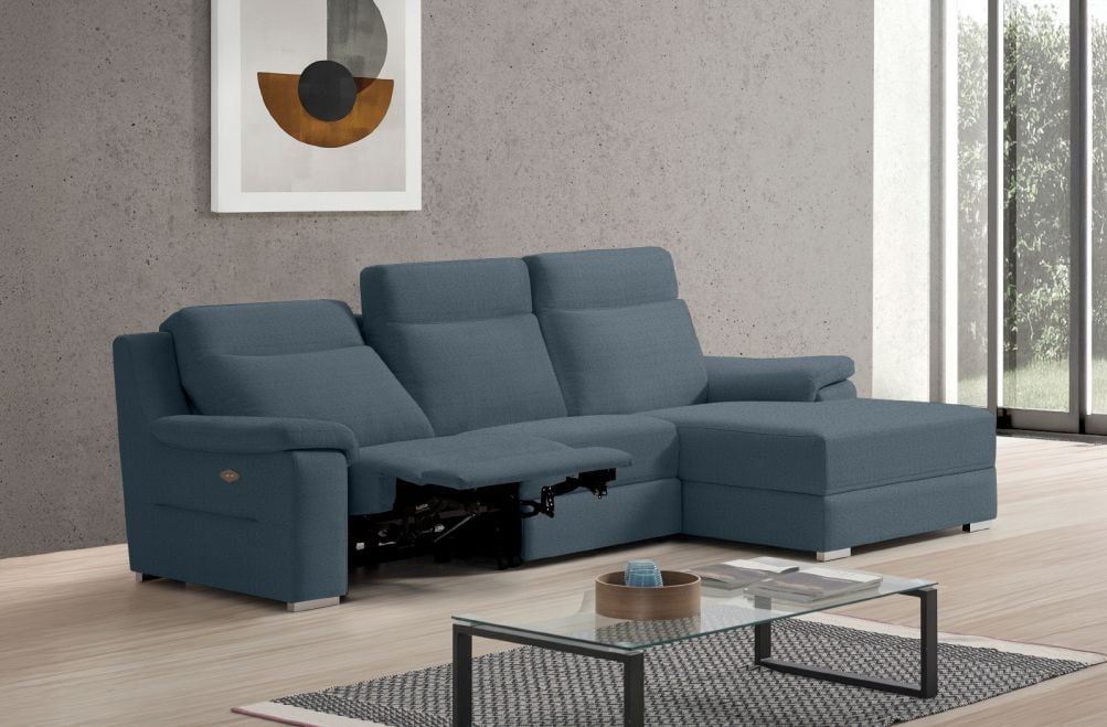 Sofá relax de tela Adele de StyleKomfort - principal