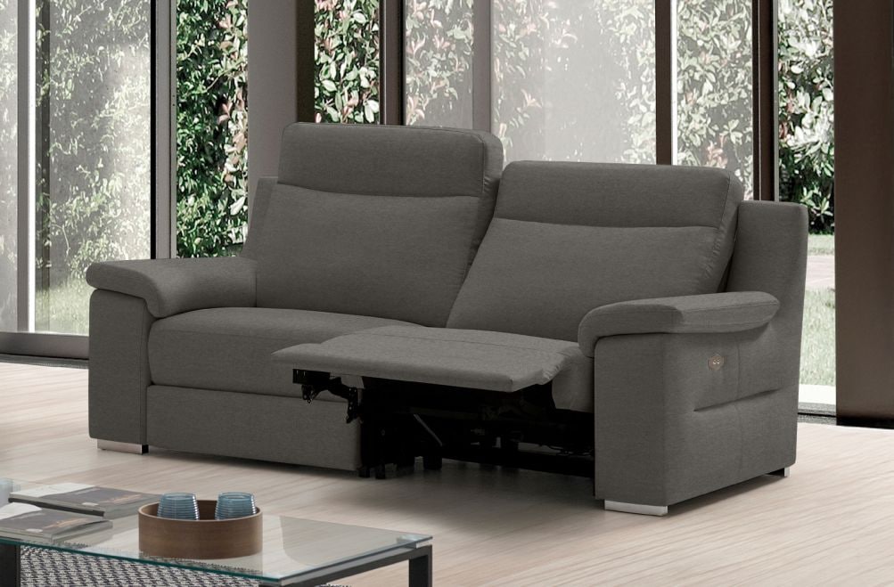 Sofá relax de tela Adele de StyleKomfort - principal