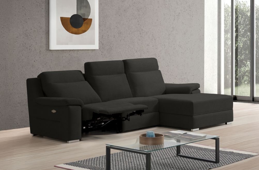 Sofá relax de tela Adele de StyleKomfort - principal