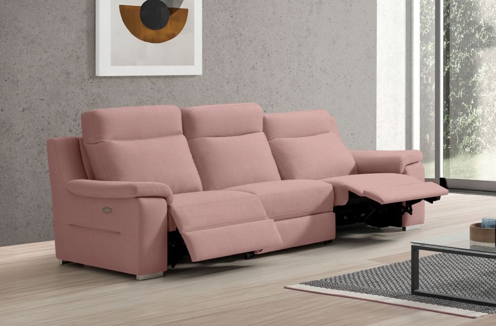 Sofá relax de tela Adele Plus de StyleKomfort - principal