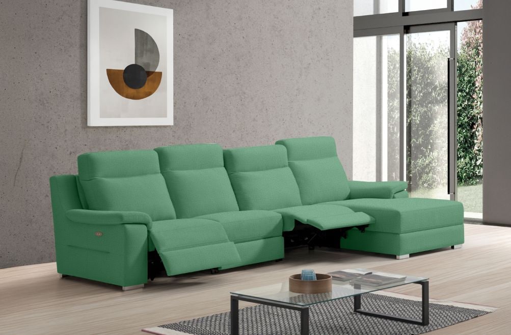 Sofá relax de tela Adele Plus de StyleKomfort - principal