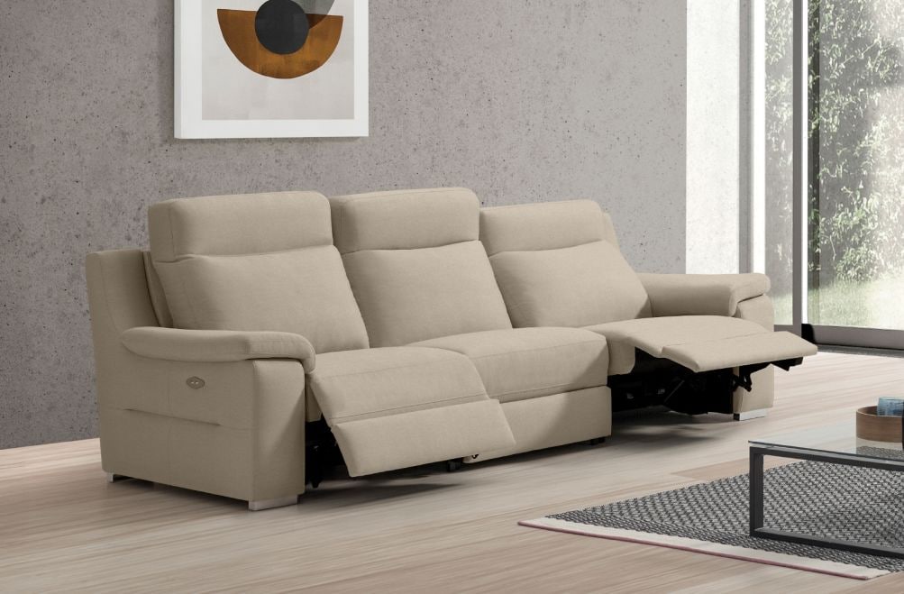 Sofá relax de tela Adele Plus de StyleKomfort - principal