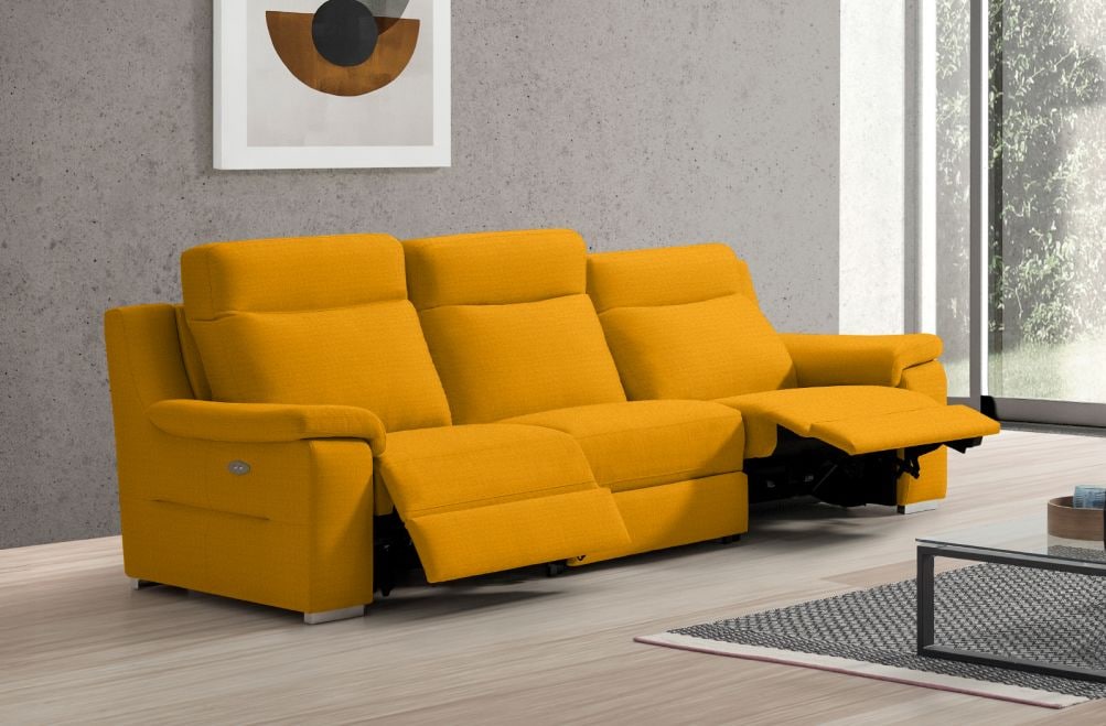 Sofá relax de tela Adele Plus de StyleKomfort - principal