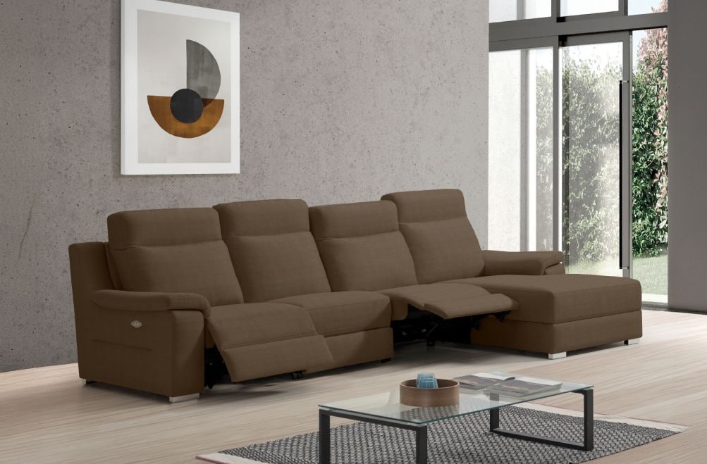 Sofá relax de tela Adele Plus de StyleKomfort - principal