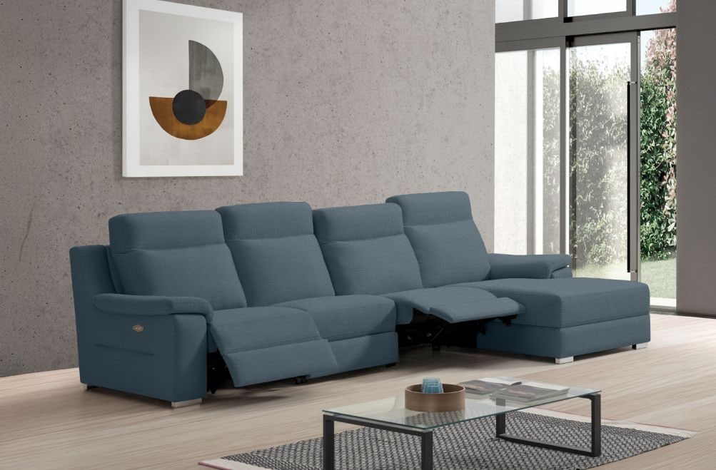 Sofá relax de tela Adele Plus de StyleKomfort - principal
