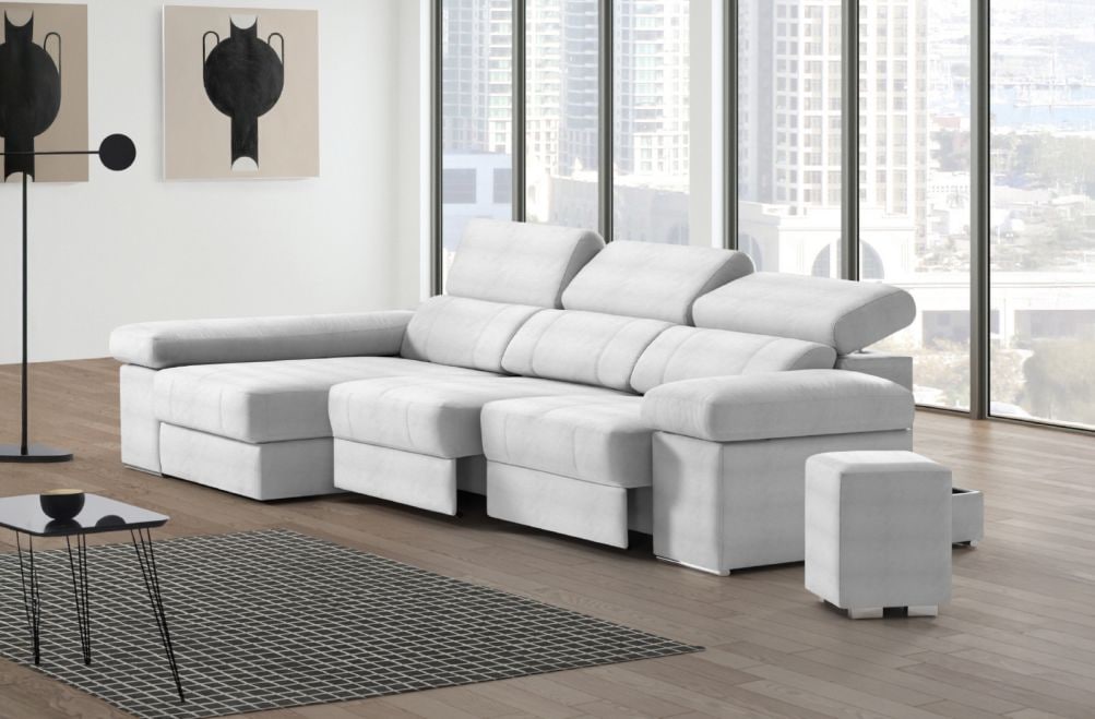 Sofá de piel Lennon de StyleKomfort - principal