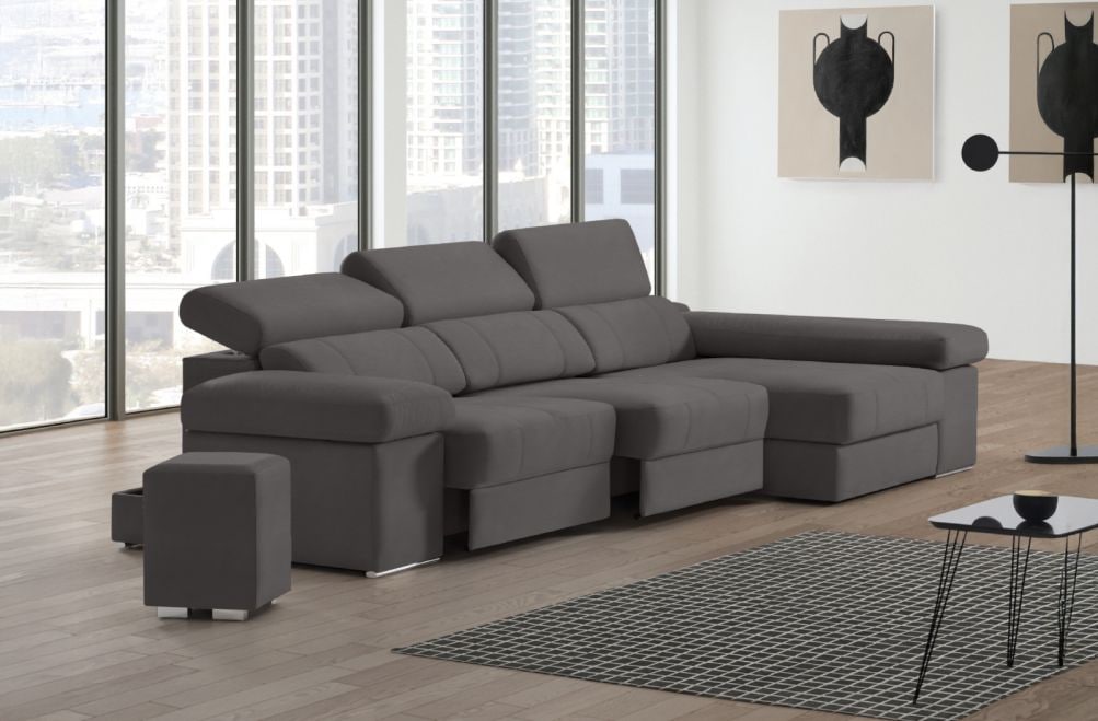 Sofá de piel Lennon de StyleKomfort - principal