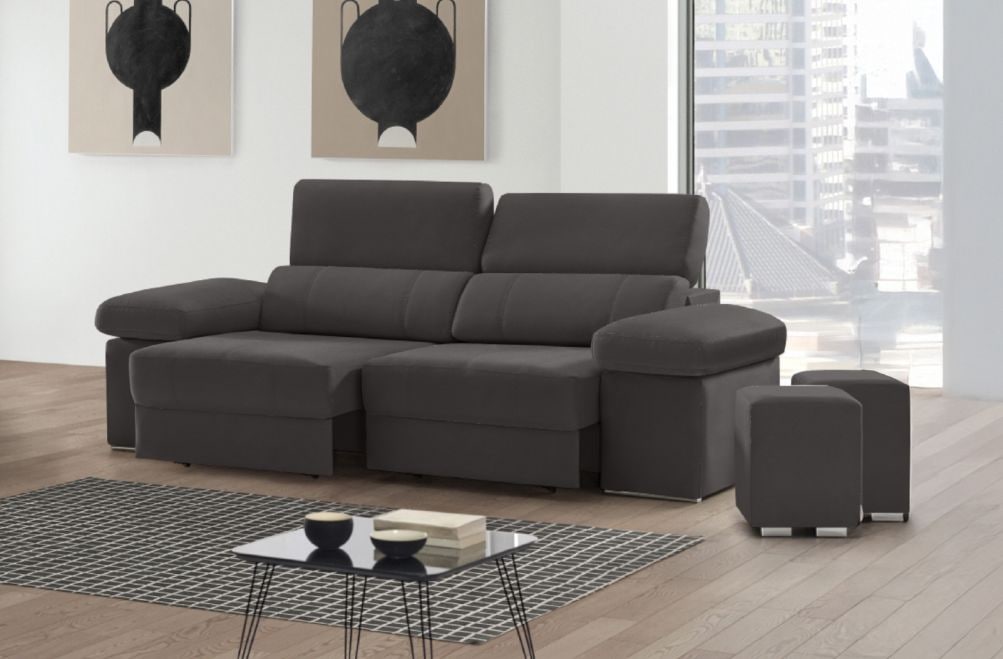 Sofá de piel Lennon de StyleKomfort - principal