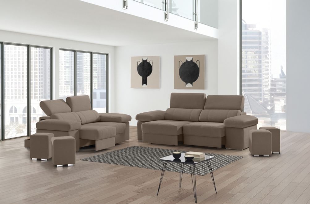 Sofá de piel Lennon de StyleKomfort - principal