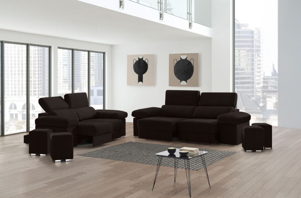 Sofá de piel Lennon de StyleKomfort - principal