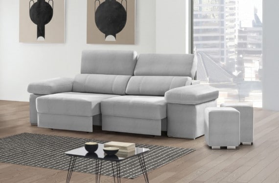 Sofá de piel Lennon de StyleKomfort - principal