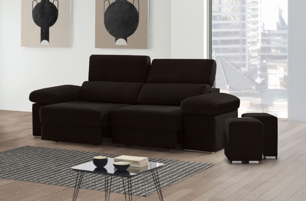 Sofá de piel Lennon de StyleKomfort - principal