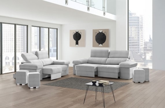 Sofá de piel Lennon de StyleKomfort - principal