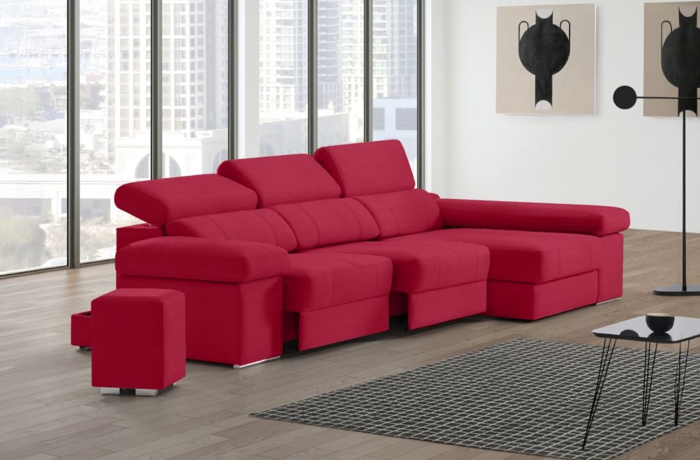 Sofá de piel Lennon de StyleKomfort - principal