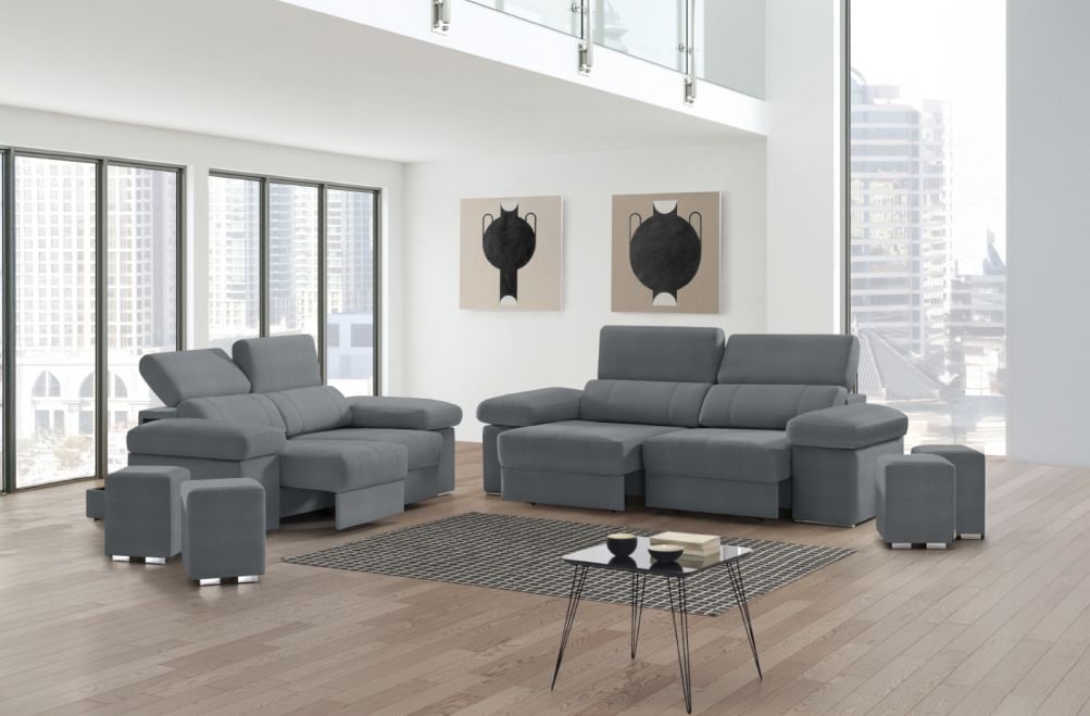 Sofá de piel Lennon de StyleKomfort - principal