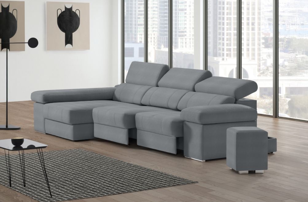 Sofá de piel Lennon de StyleKomfort - principal