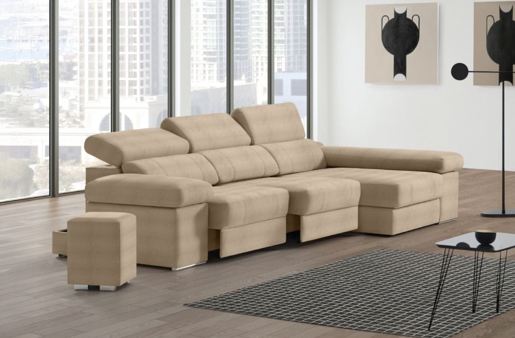 Sofá de piel Lennon de StyleKomfort - principal