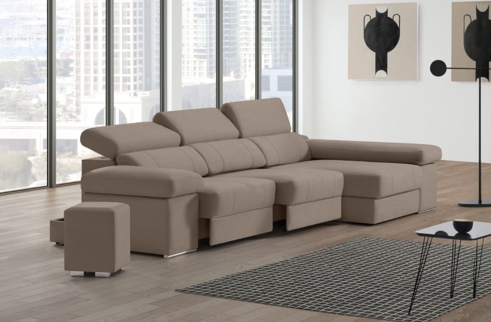 Sofá de piel Lennon de StyleKomfort - principal