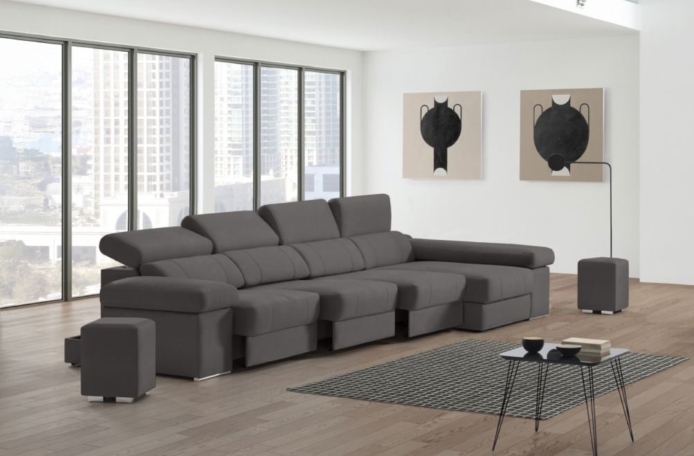 Sofá de piel Lennon Plus de StyleKomfort - principal