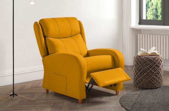 Sillón relax de tela Harley de HOME - principal