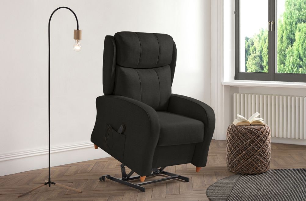 Sillón relax de tela Lera power-lift de HOME - principal