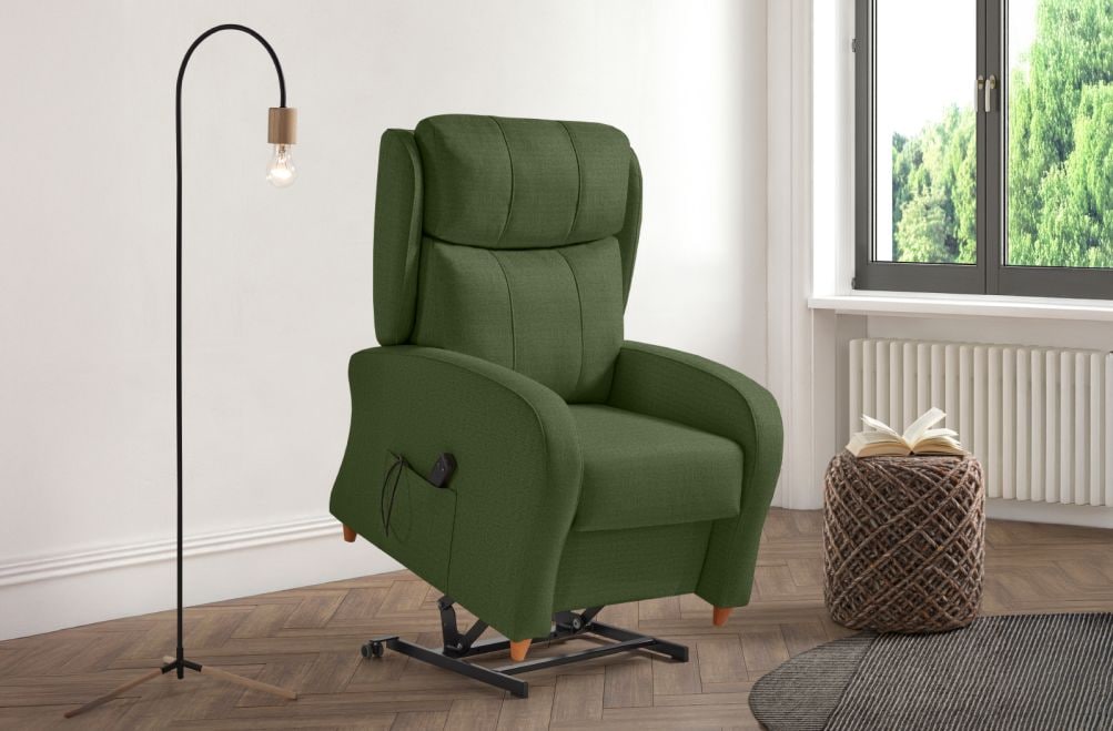Sillón relax de tela Lera power-lift de HOME - principal