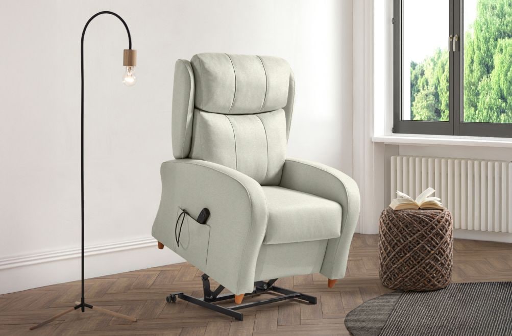 Sillón relax de tela Lera power-lift de HOME - principal