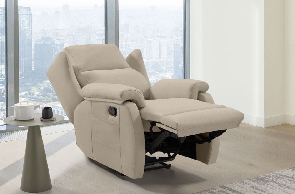 Sillón relax de tela Mara de HOME - principal