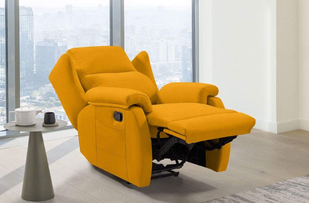 Sillón relax de tela Mara de HOME - principal
