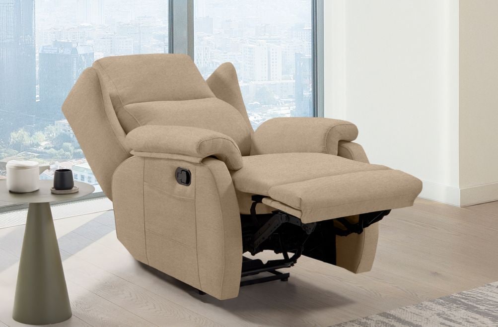 Sillón relax de tela Mara de HOME - principal