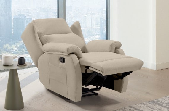 Sillón relax de tela Mara de HOME - principal