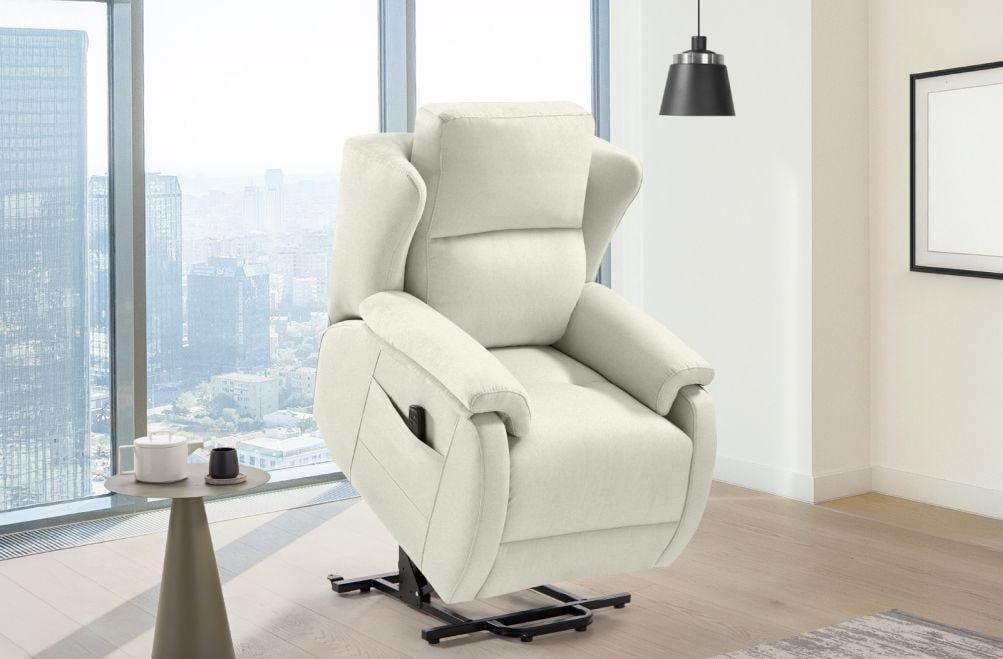 Sillón relax de tela Ninde power-lift de HOME - principal