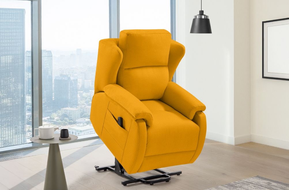 Sillón relax de tela Ninde power-lift de HOME - principal