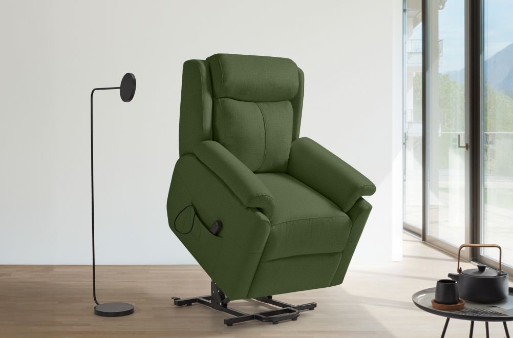 Sillón relax de tela Lire power-lift de HOME - principal