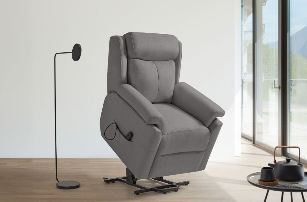 Sillón relax de tela Lire power-lift de HOME - principal