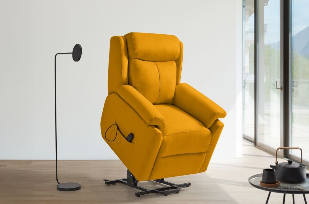 Sillón relax de tela Lire power-lift de HOME - principal