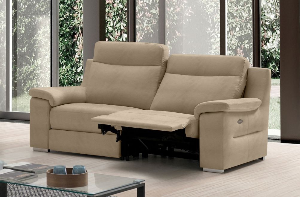 Sofá relax de piel Simone de StyleKomfort - principal