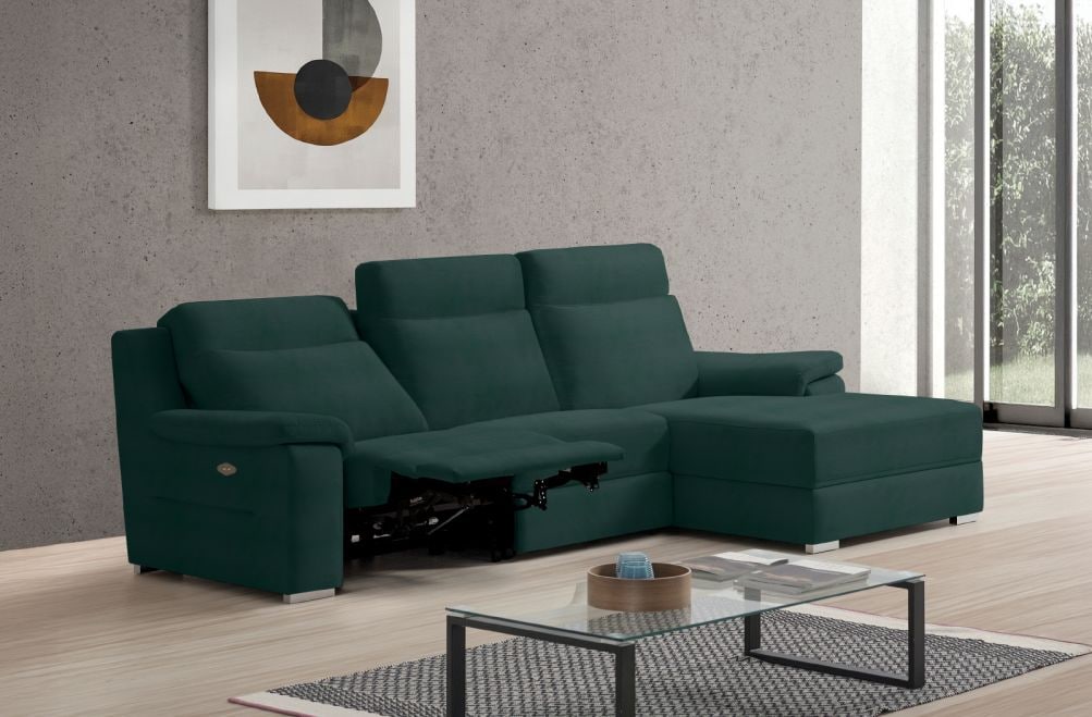 Sofá relax de piel Simone de StyleKomfort - principal