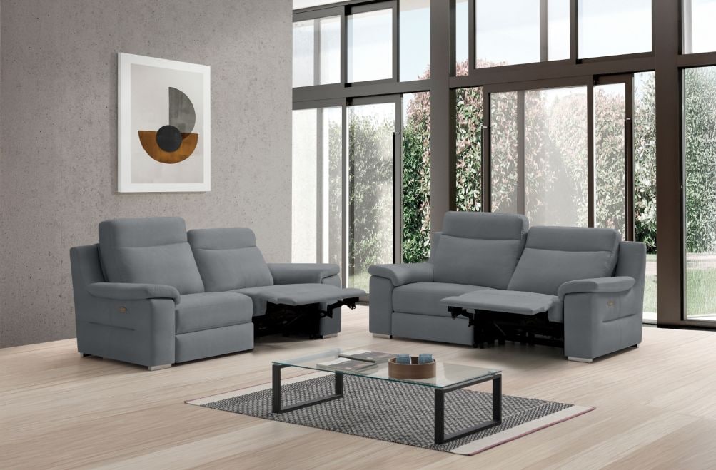 Sofá relax de piel Simone de StyleKomfort - principal