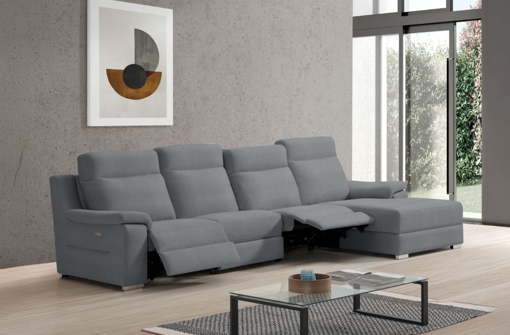 Sofá relax de piel Simone Plus de StyleKomfort - principal