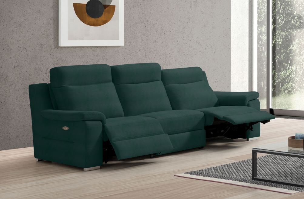 Sofá relax de piel Simone Plus de StyleKomfort - principal