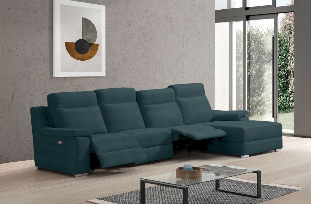 Sofá relax de piel Simone Plus de StyleKomfort - principal