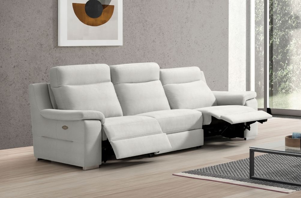 Sofá relax de piel Simone Plus de StyleKomfort - principal