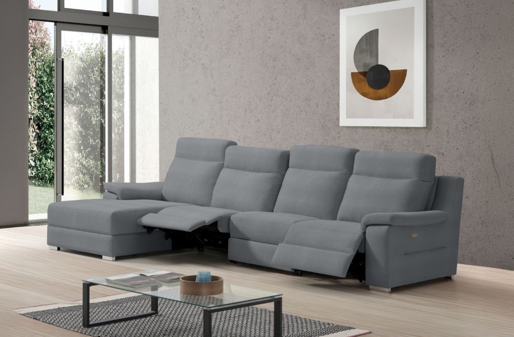 Sofá relax de piel Simone Plus de StyleKomfort - principal