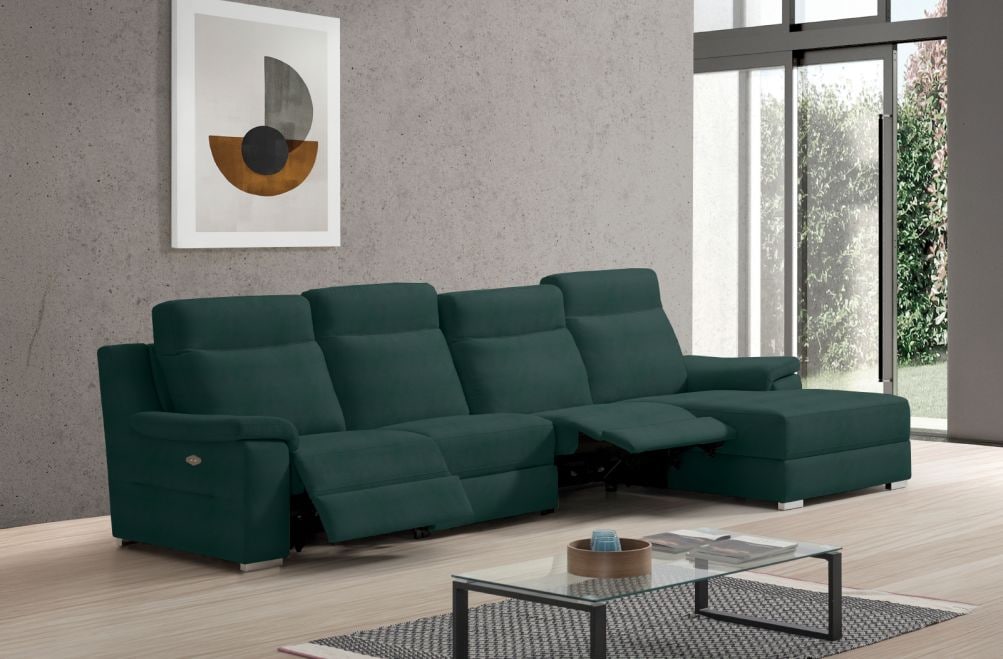 Sofá relax de piel Simone Plus de StyleKomfort - principal