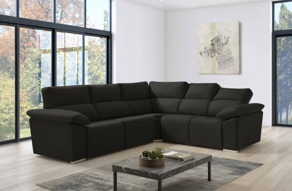 Sofá rinconera de tela Fira XL de HOME - principal