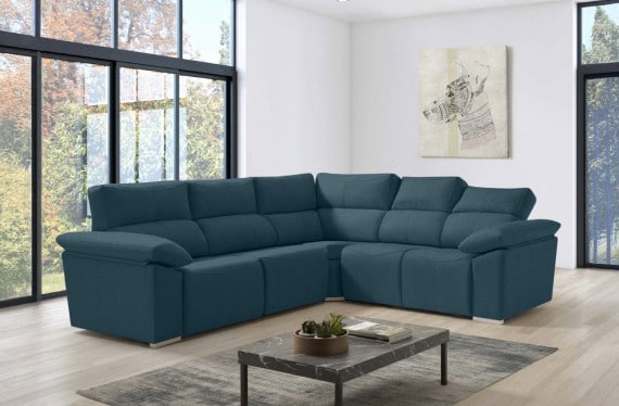 Sofá rinconera de tela Fira XL de HOME - principal