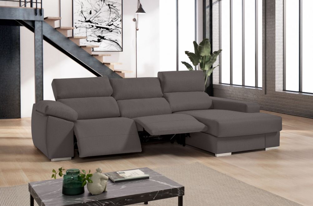 Sofá relax de tela Galio de HOME - principal